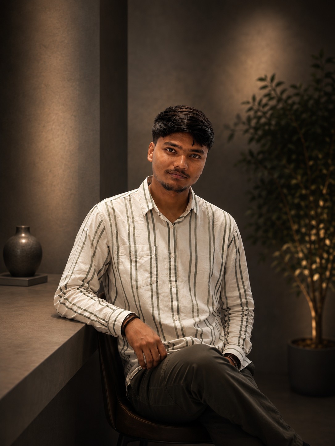 Shashank Chaurasia, founder and lead wedding photographer of The Ramasha Weddings, Lucknow
